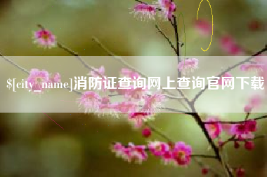 江西消防证查询网上查询官网下载