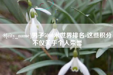 江西男子5000米世界排名-这些积分不仅关乎个人荣誉