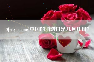 江西中国的消防日是几月几日？