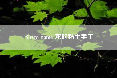 江西龙的粘土手工