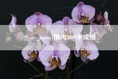 江西国内5000米成绩