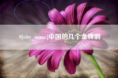 江西中国的几个金牌啊