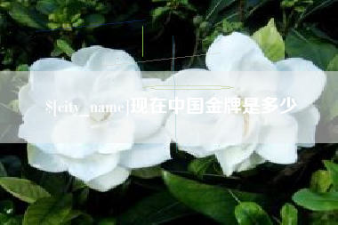 江西现在中国金牌是多少