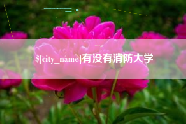 江西有没有消防大学