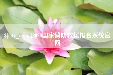 江西2020国家消防救援报名系统官网