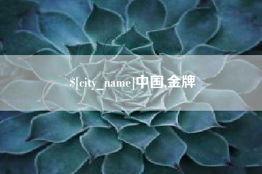 江西中国,金牌