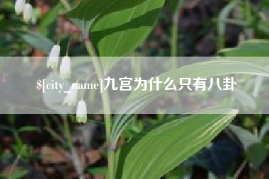 江西九宫为什么只有八卦