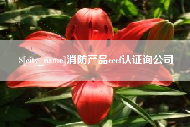 江西消防产品cccf认证询公司