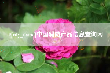 江西中国消防产品信息查询网