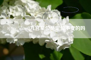 江西九宫星位是定位不变的吗