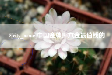 江西中国金牌哪六金最值钱的