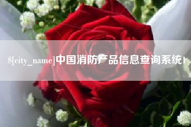 江西中国消防产品信息查询系统1