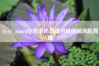 江西中国消防直播回放中国消防直播