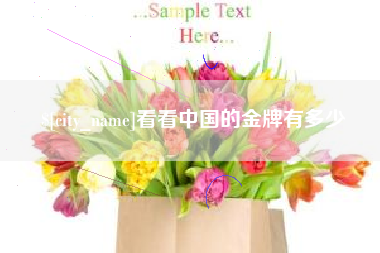 江西看看中国的金牌有多少